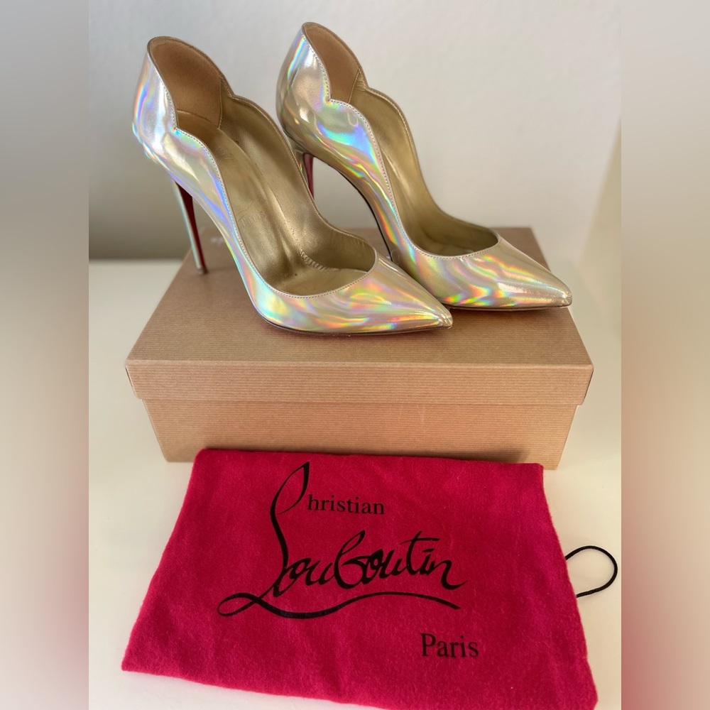 HOT CHICK 100 PATENT PSYCHIC/LINING size 37